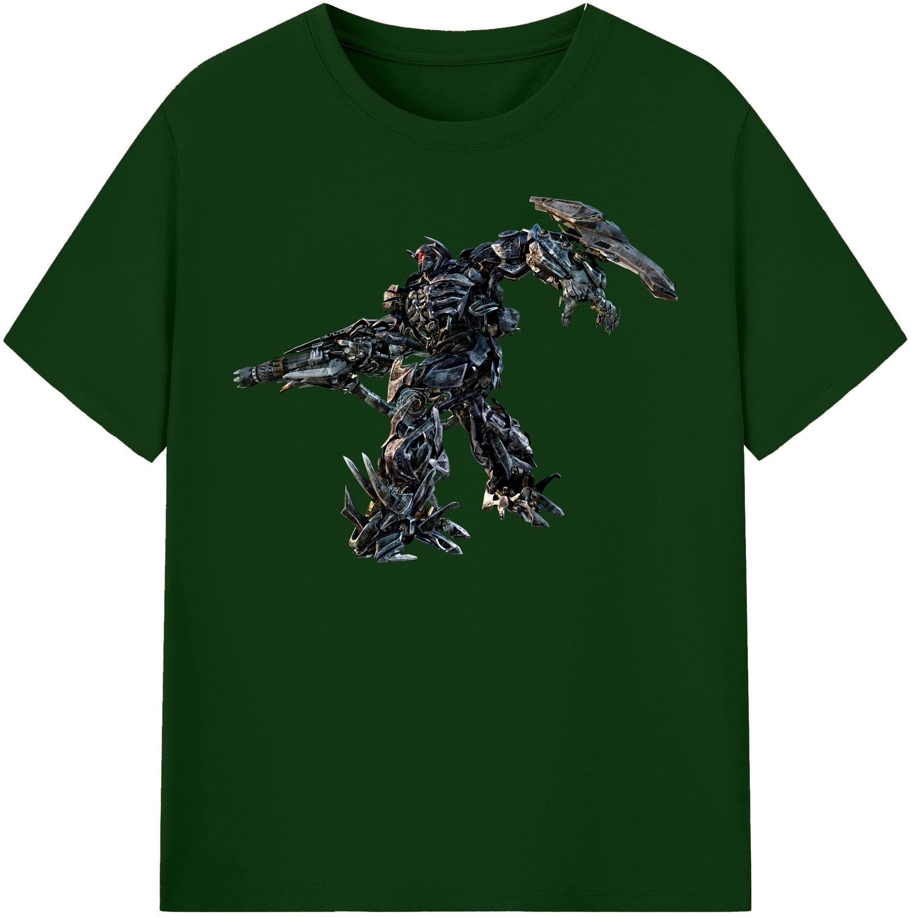 （画像用） Transformers トランスフォーマー 綿100％半袖Tシャツ（フロントプリント）